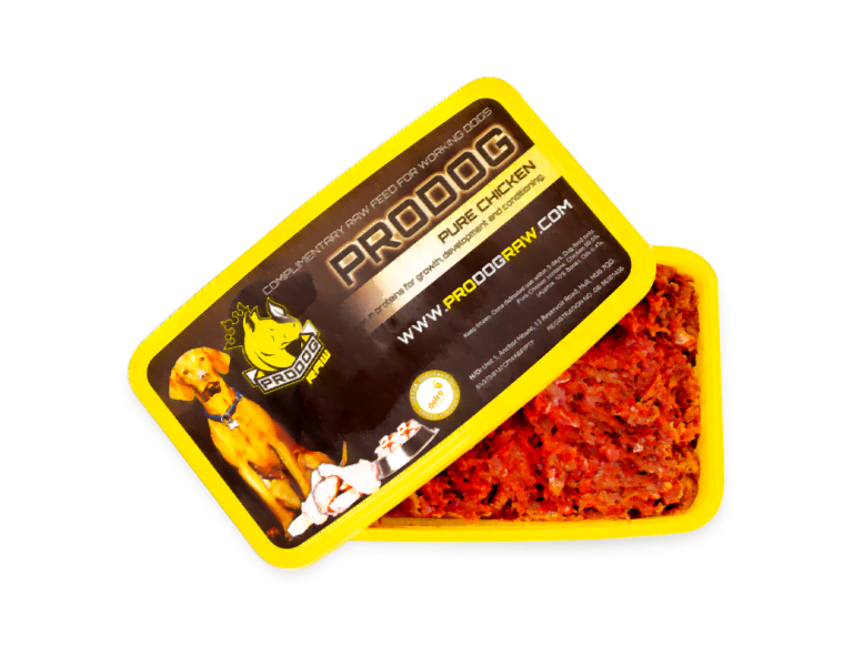 801010 Raw Chicken with Offal Dog Food Pure Range ProDog Raw
