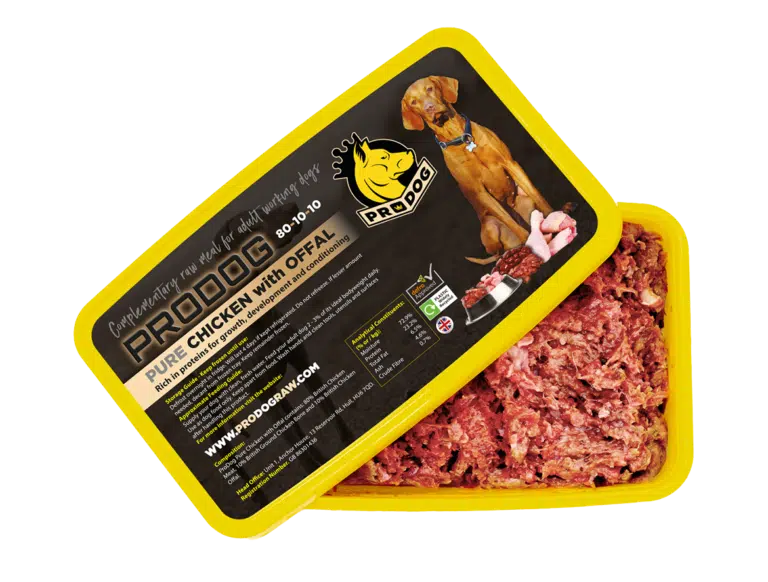 Chicken 80/10/10 Raw Dog Food Meal
