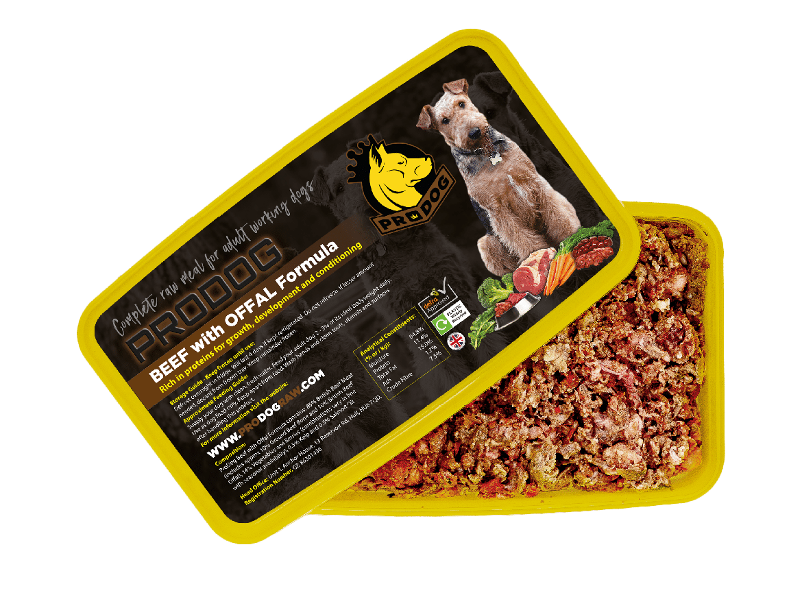 Beef Raw Dog Food Gourmet Beef Meals For Dogs ProDog Raw