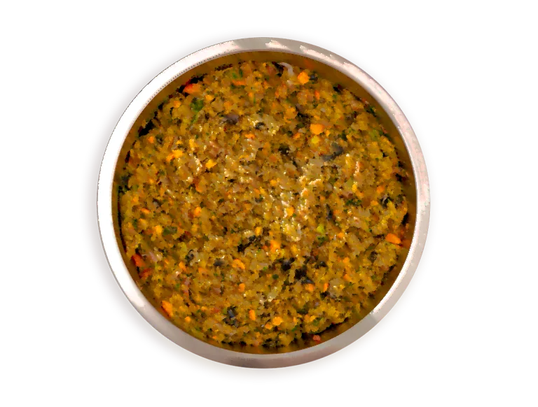 Turkey Raw Puppy Food Meal with White Fish