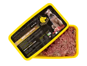 Beef 80/10/10 Raw Dog Food Meal