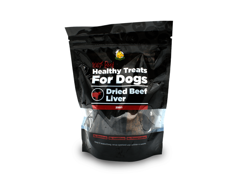 Dried Liver Dog Treats Beef 100 Natural ProDog Raw