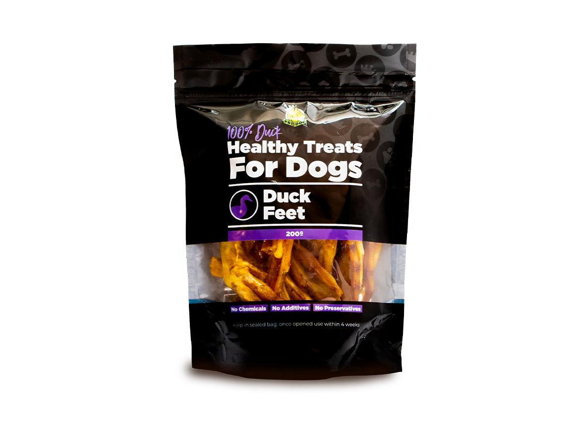 Duck Feet For Dogs | 200g Pack | Joint Support | ProDog Raw