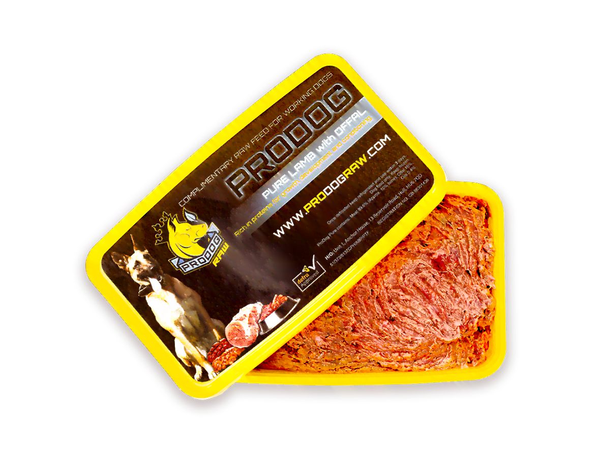801010 Raw Lamb & Offal Dog Food Pure Range ProDog Raw