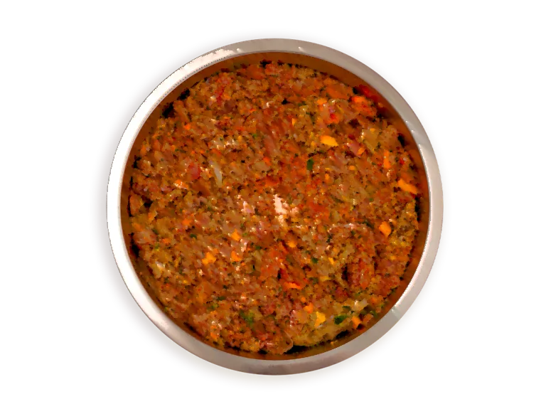 Rabbit Complete Raw Dog Food Meal