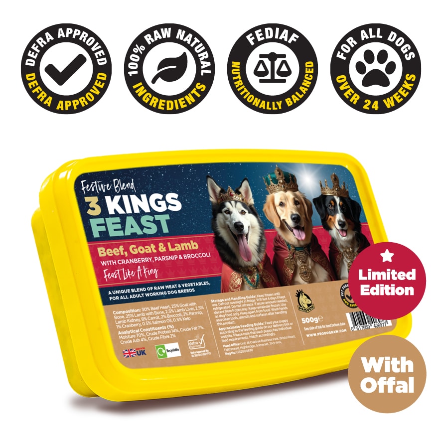 Boar, Duck & Raspberry Raw Dog Food Delivered Next Day ProDog Raw