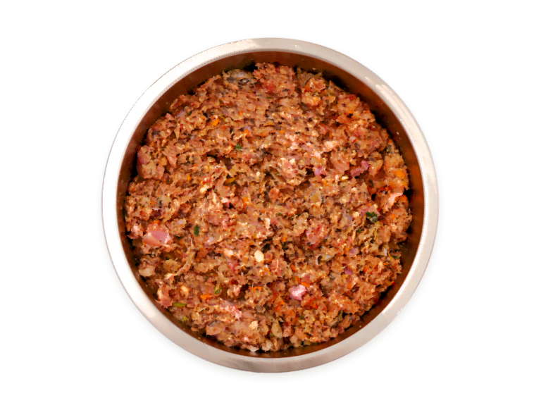 Tripe Raw Puppy Food Meal with Chicken