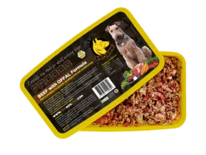 Beef Complete Raw Dog Food Meal