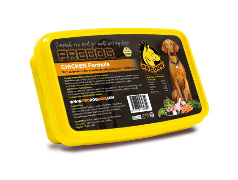 Chicken Complete Raw Dog Food Meal