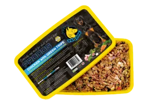 Tripe with Chicken Complete Raw Dog Food Meal