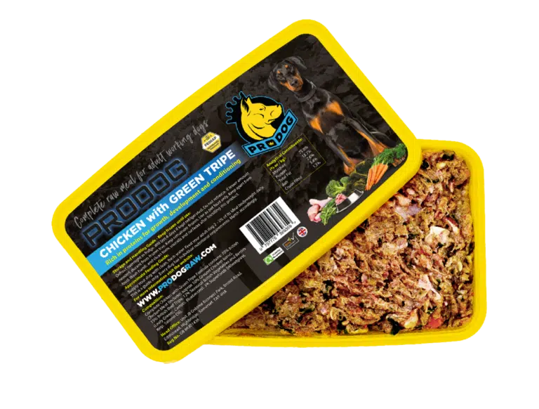 Complete Tripe Dog Food Meal with Chicken