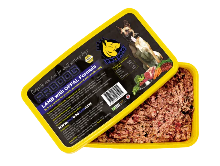 Lamb Complete Raw Dog Food Meal