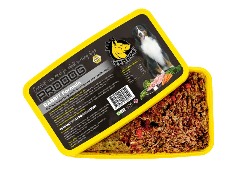 Rabbit Complete Raw Dog Food Meal