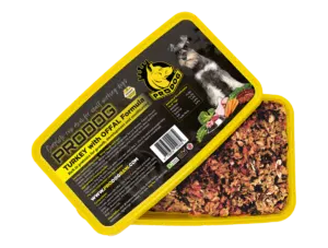 Turkey Complete Raw Dog Food Meal