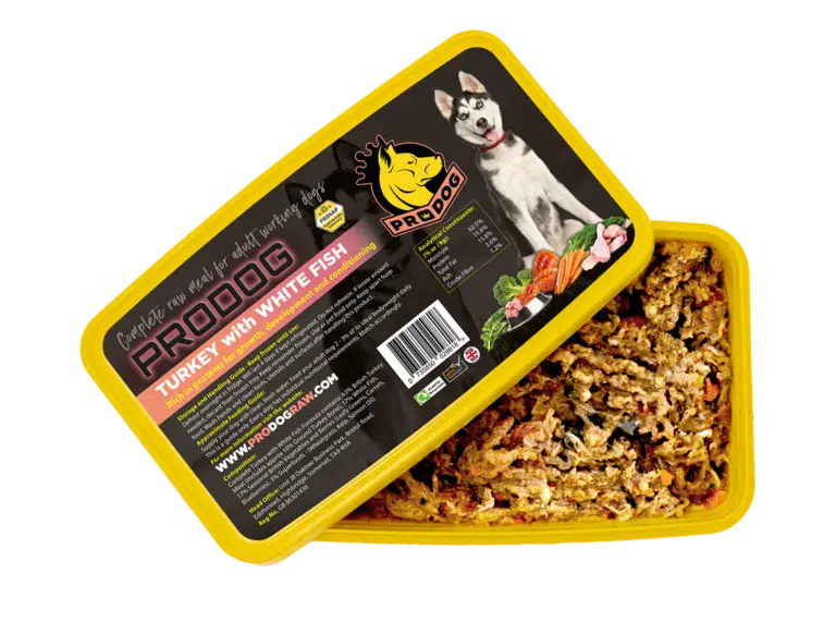 Complete Turkey and White Fish Dog Food Meal