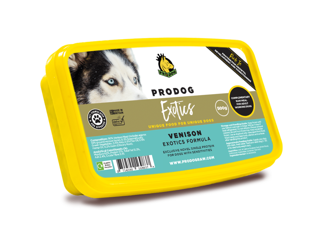 Venison Raw Dog Food Meal Buy Today ProDog raw