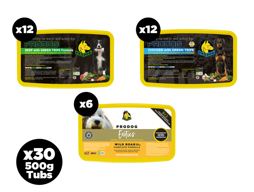 Raw Food Bundles Free UK Delivery ProDog Raw