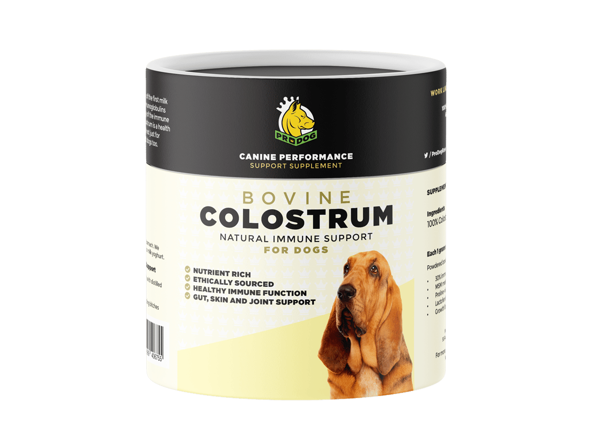 bovine colostrum for dogs pack shot