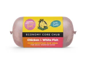 Economy Core Chicken and Fish Dog Food Meal