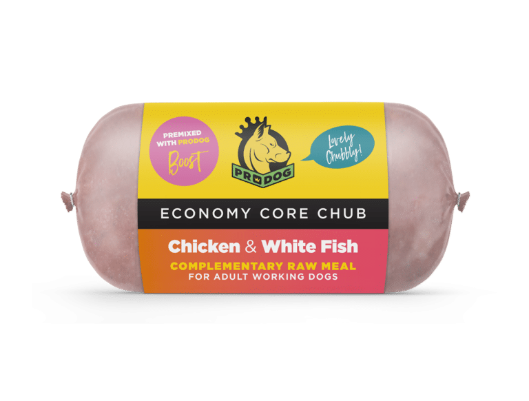 Economy Core Chicken and Fish Dog Food Meal