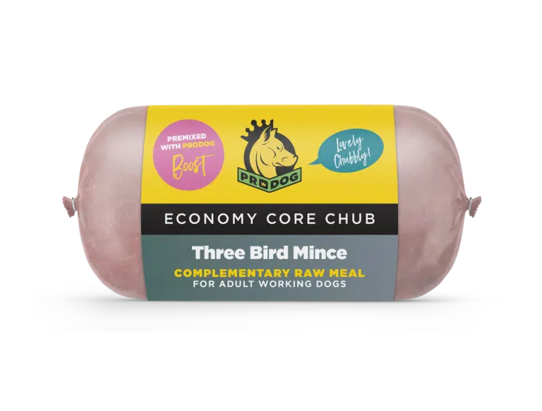 Economy Core Three Bird Mince Dog Food Meal