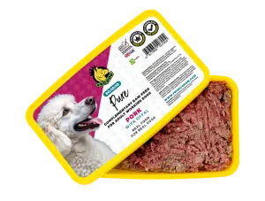 Pork 80/10/10 Raw Dog Food Meal