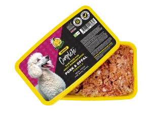 Pork & Offal Complete Raw Dog Food Meal