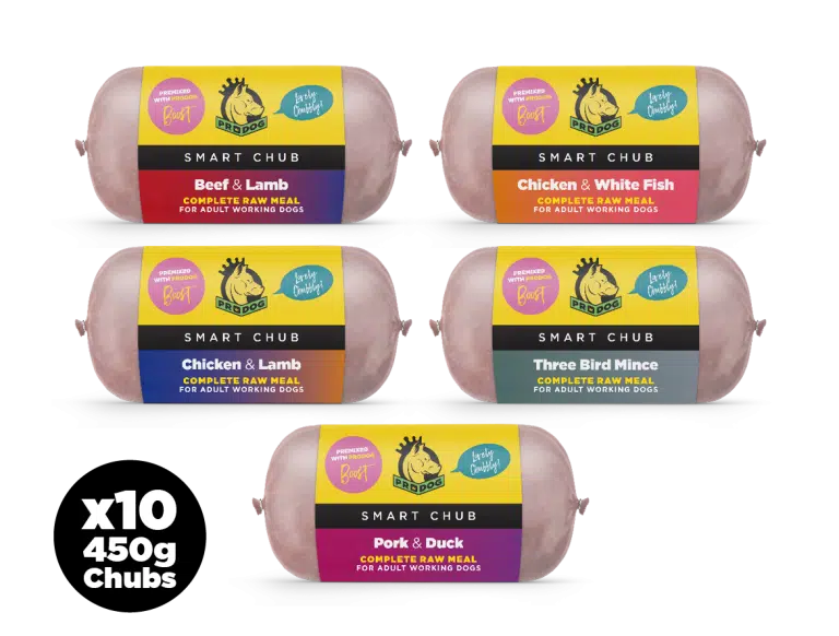 Sample Raw Food Packs for Dogs